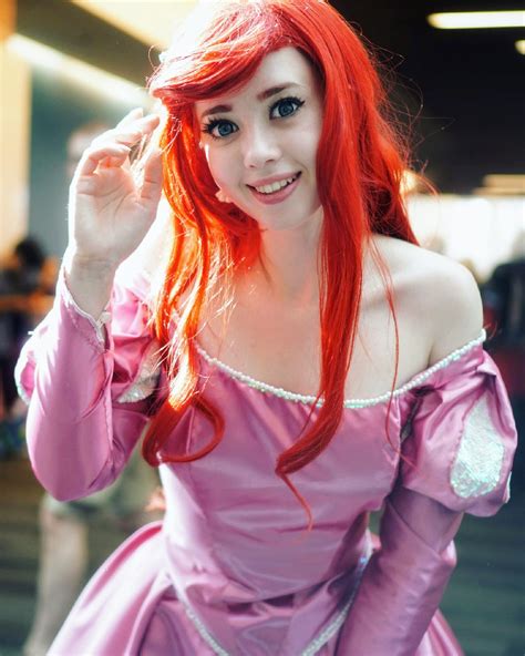 ariel black cosplay|ariel cosplay mermaid.